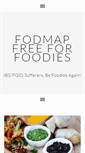 Mobile Screenshot of fodmapfree.com